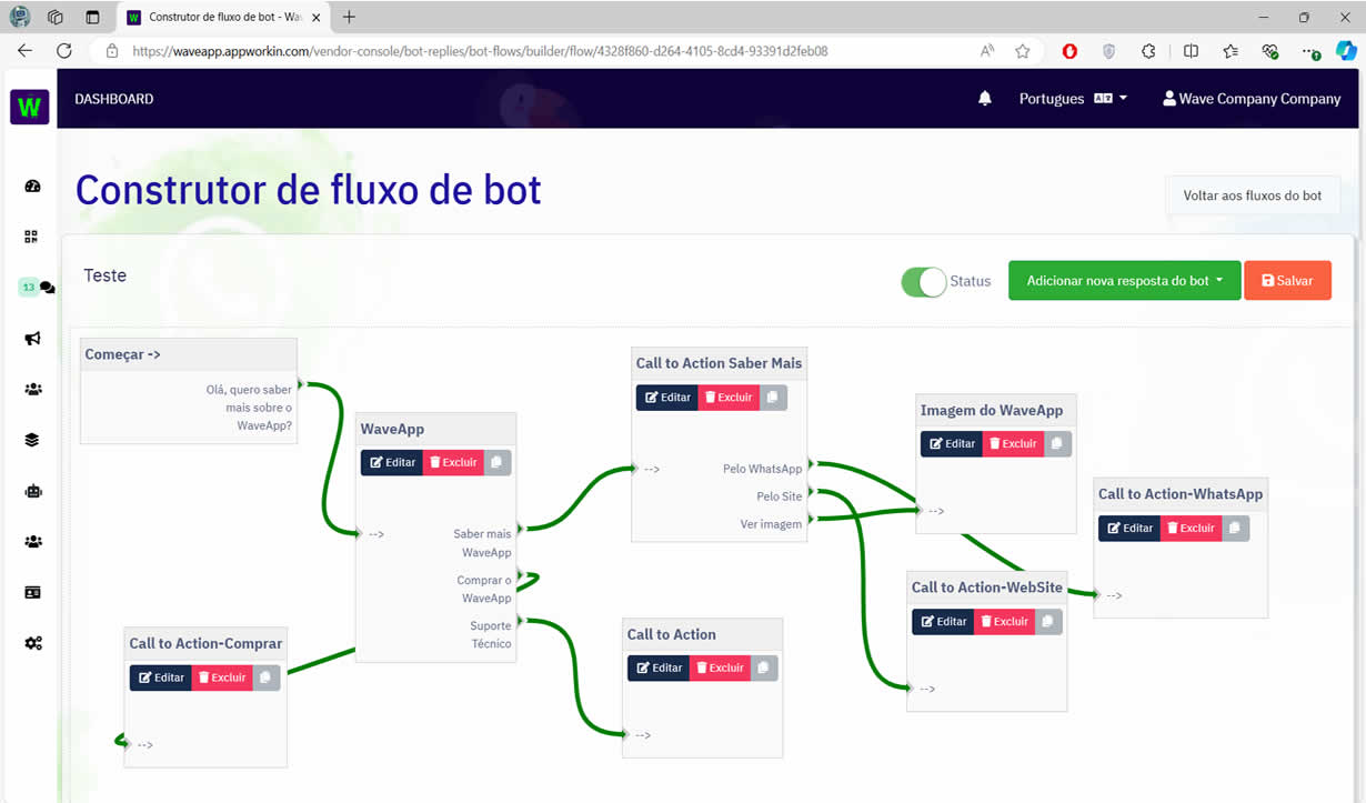 Bot de Roteamento de Chat